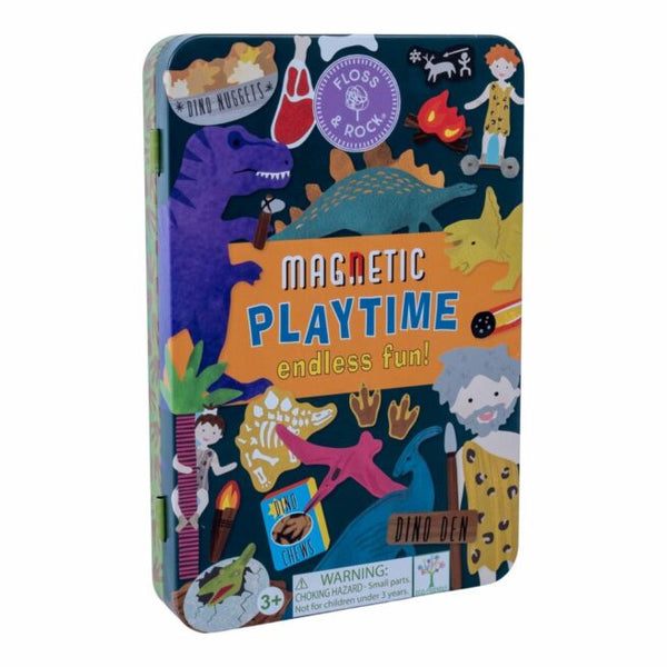 FLOSS AND ROCK MAGENETIC PLAYTIME- DINOSAUR