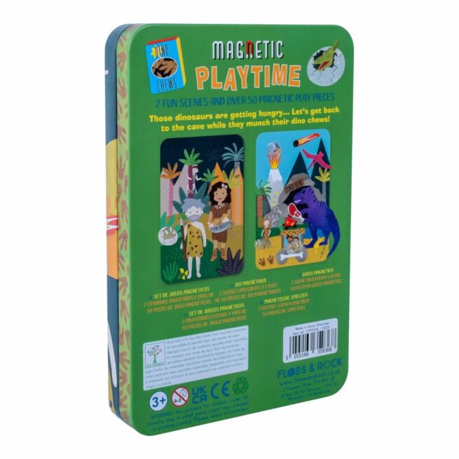 FLOSS AND ROCK MAGENETIC PLAYTIME- DINOSAUR