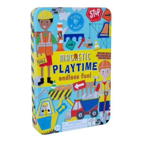 FLOSS AND ROCK MAGNETIC PLAYTIME- CONSTRUCTION