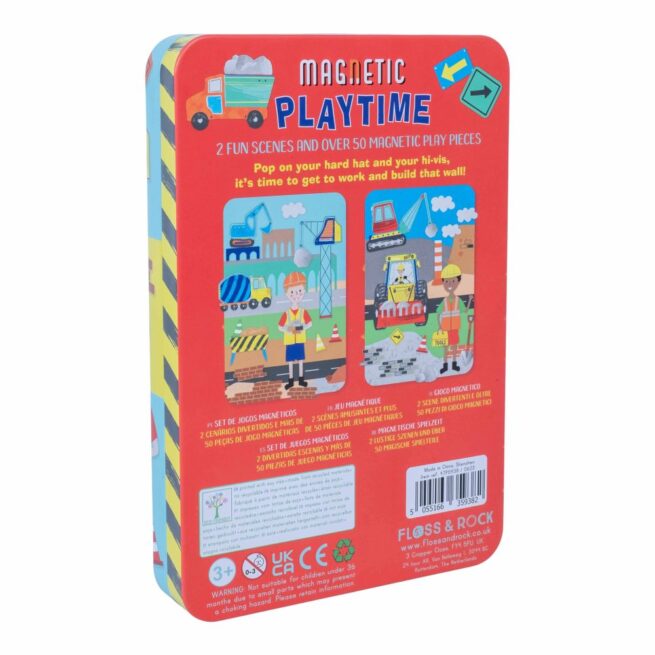 FLOSS AND ROCK MAGNETIC PLAYTIME- CONSTRUCTION