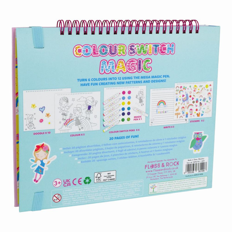 FLOCK AND ROCK COLOUR SWITCH MAGIC- RAINBOW FAIRY