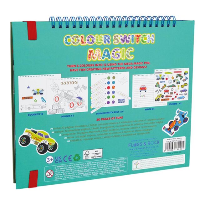 FLOSS AND ROCK COLOUR SWITCH MAGIC-CARS