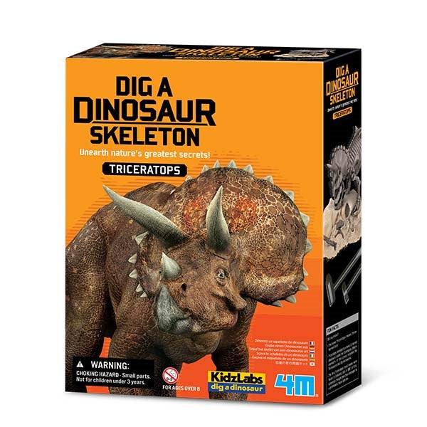 4M DIG A DINOSAUR- TRICERATOPS