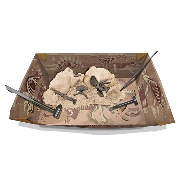 4M DIG A DINOSAUR- TRICERATOPS