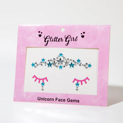 GLITTER GIRL UNICORN FACE GEMS- COCONUT ICE