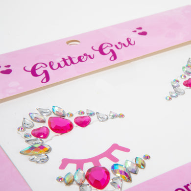 GLITTER GIRL UNICORN FACE GEMS- LOVE SPARKLE