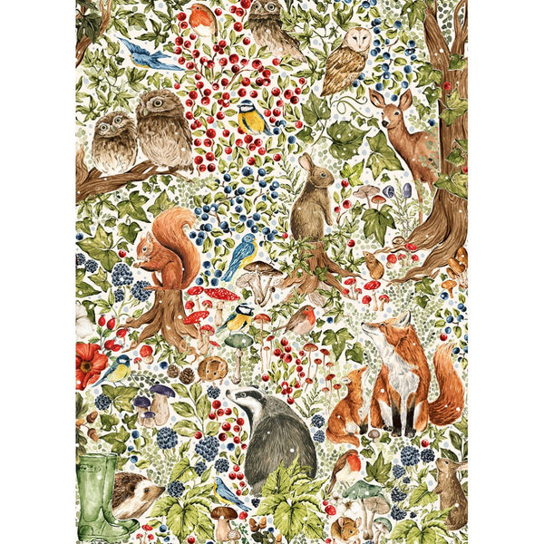 GIBSONS ART FILE WOODLAND WILDLIFE 1000PC