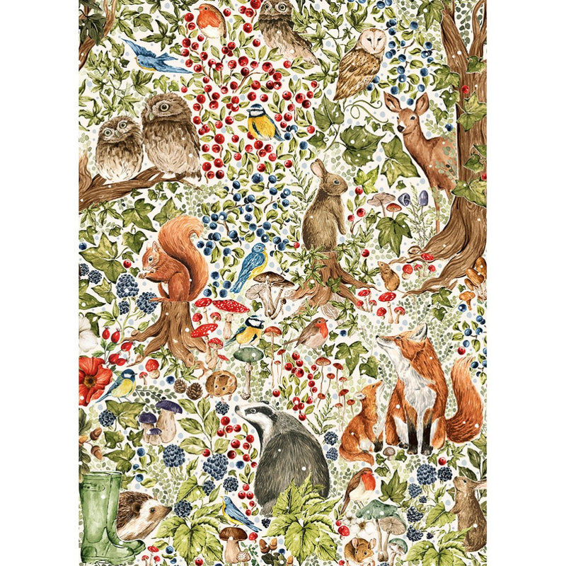 GIBSONS ART FILE WOODLAND WILDLIFE 1000PC