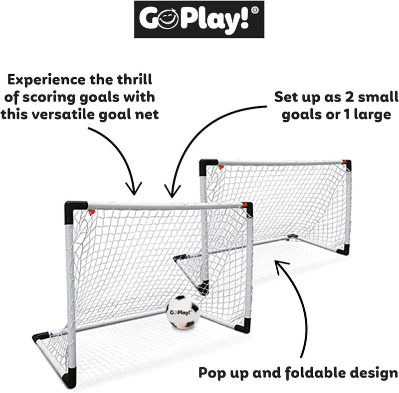 GO PLAY! GOAL POST 2 IN 1