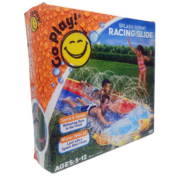 GO PLAY! SPLASH SPRINT RACING SLIDE