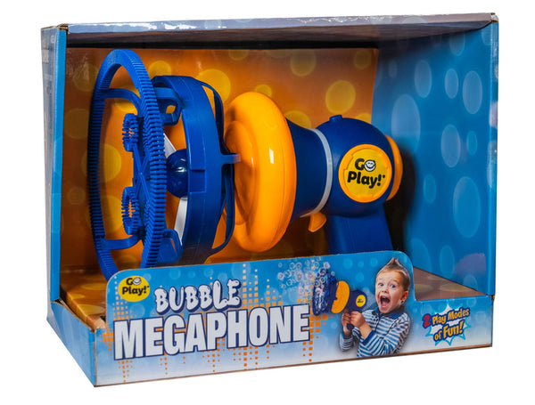 GO PLAY! BUBBLE MEGAPHONE