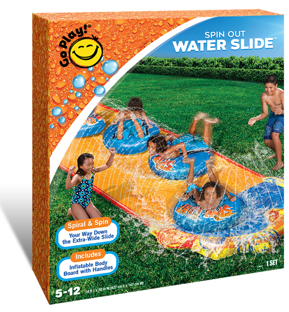 GO PLAY! SPIN OUT WATER SLIDE