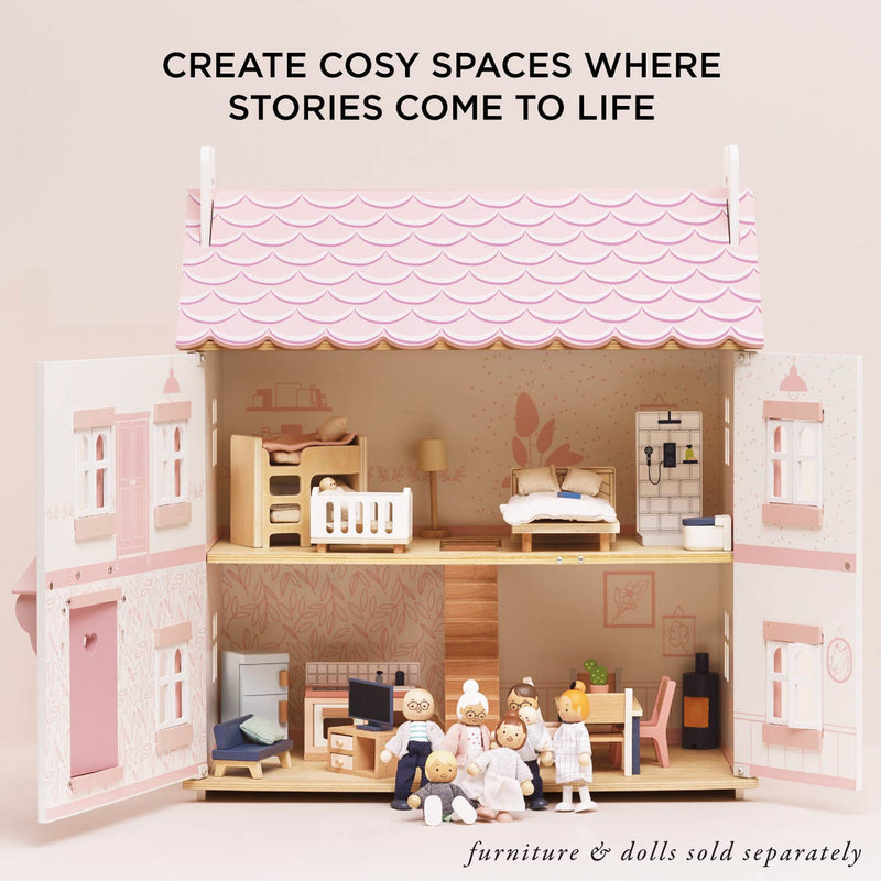 LE TOY VAN SOPHIE'S WOODEN DOLL HOUSE