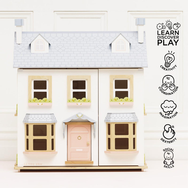 LE TOY VAN MAYBERRY MANOR WOODEN DOLLS HOUSE