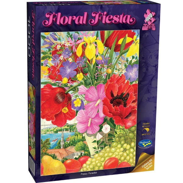 HOLDSON - FLORAL FIESTA POPPY PARADISE 1000PC