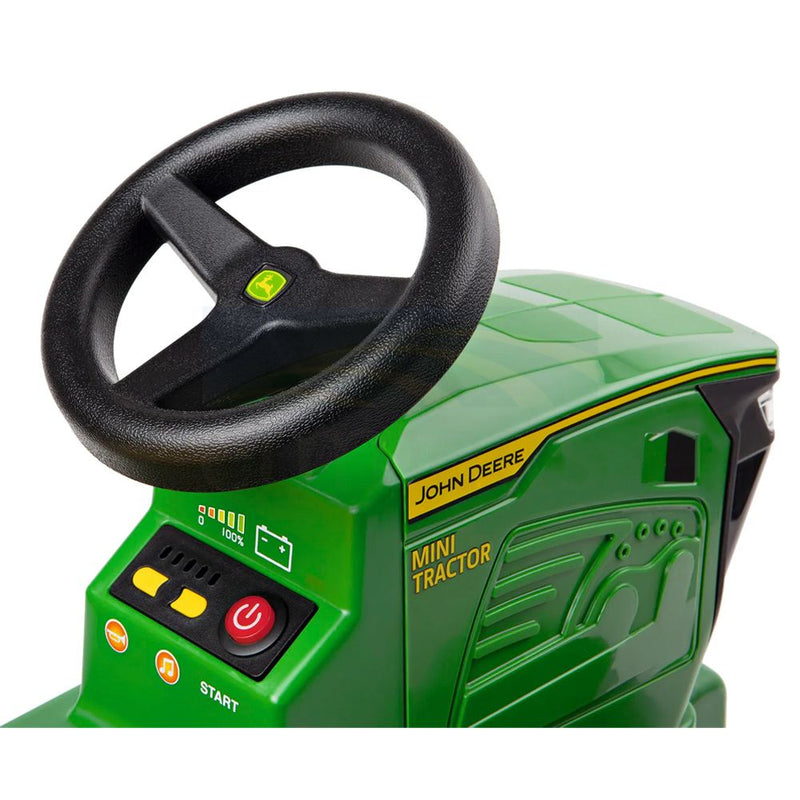 JOHN DEERE 6V MINI RIDE ON TRACTOR