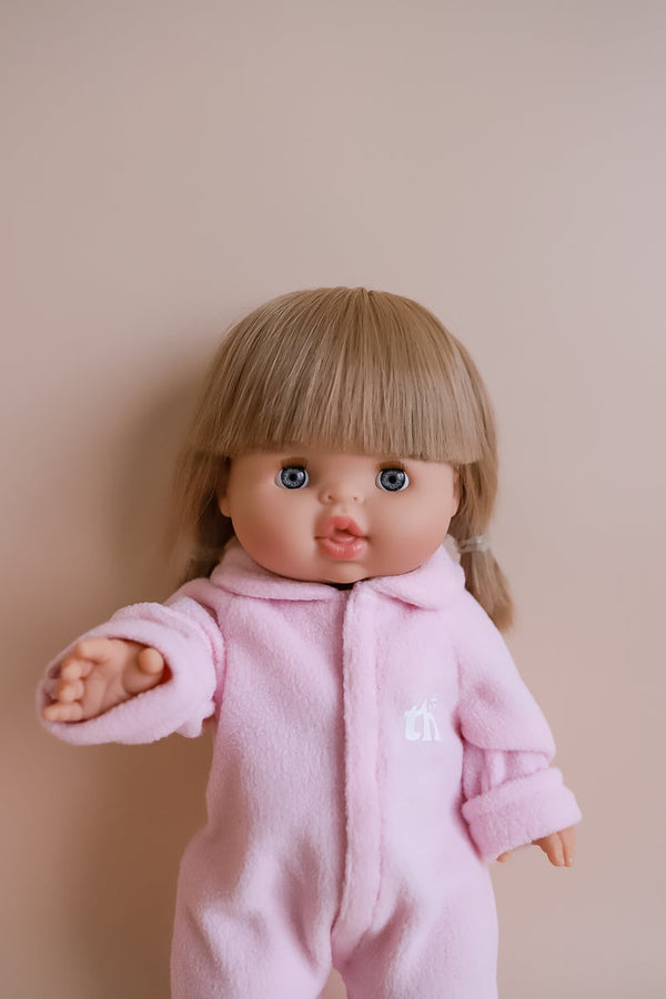 TINY HARLOW DOLL ONESIE SUIT- PINK