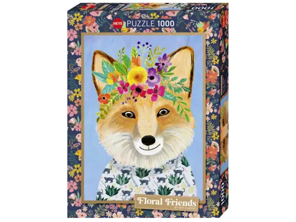HEYE - FLORAL FRIENDS - FRIENDLY FOX 1000PC
