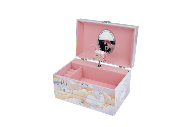 KAPER KIDZ RAINBOW UNICORN HEIRLOOM MUSIC BOX