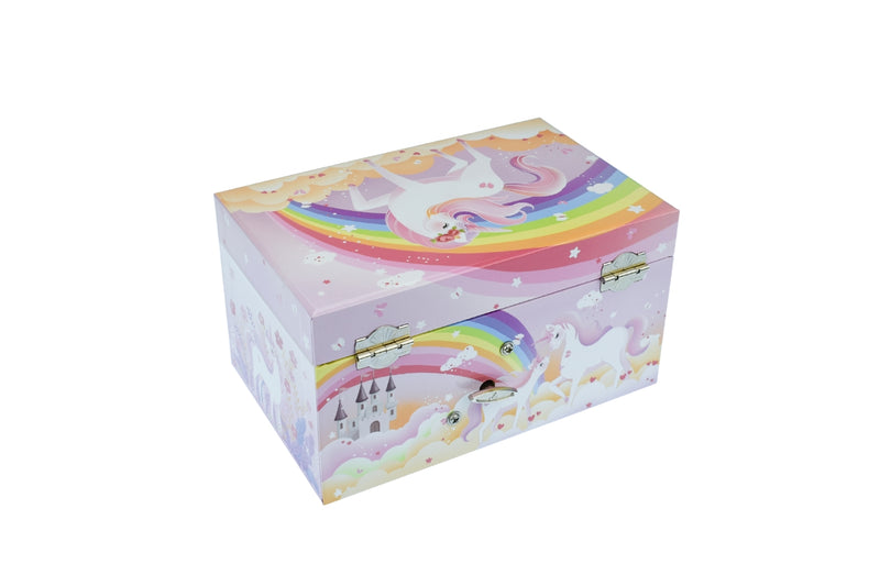 KAPER KIDZ RAINBOW UNICORN HEIRLOOM MUSIC BOX
