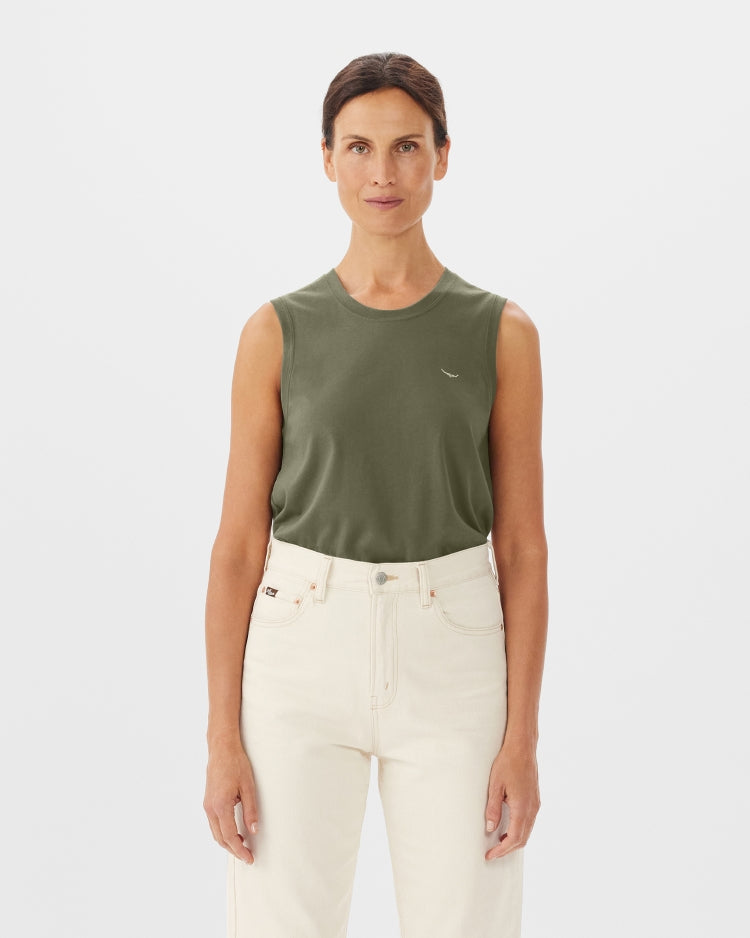 R.M. Williams Women's Piccadilly Tank - Olive