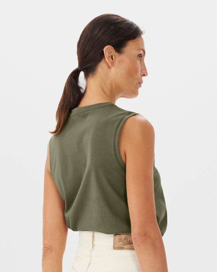 R.M. Williams Women's Piccadilly Tank - Olive