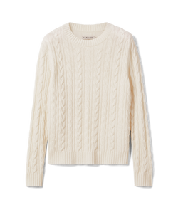 R.M. Williams Seaforth Cable Knit - Off White