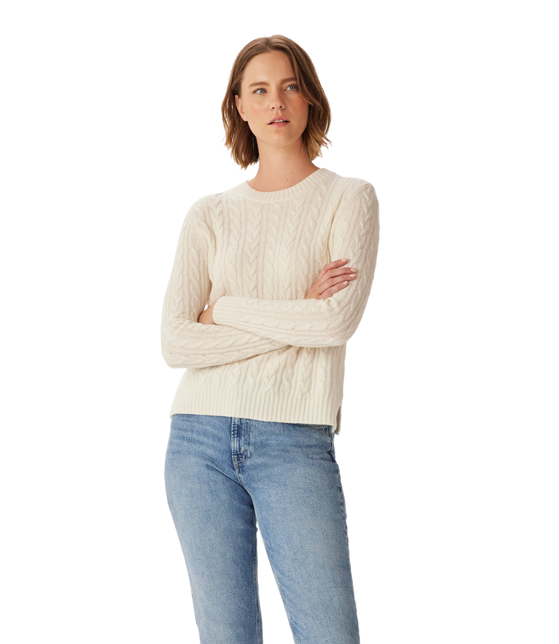 R.M. Williams Seaforth Cable Knit - Off White