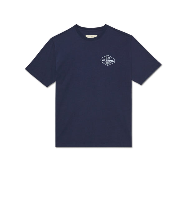 R.M. Williams Gladstone T-Shirt - Dark Navy