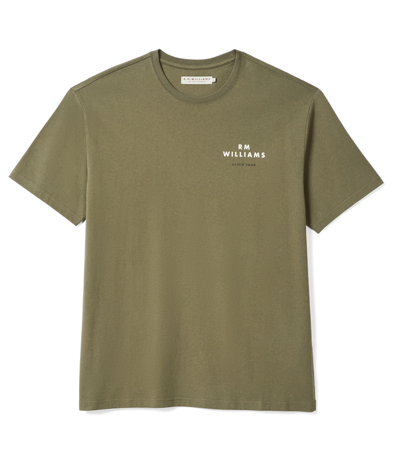 R.M. Williams Minimal T-Shirt - Military