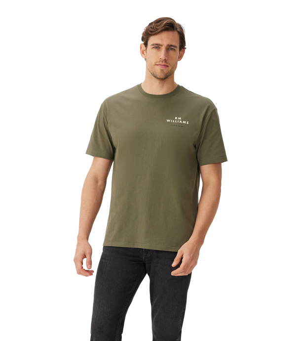 R.M. Williams Minimal T-Shirt - Military