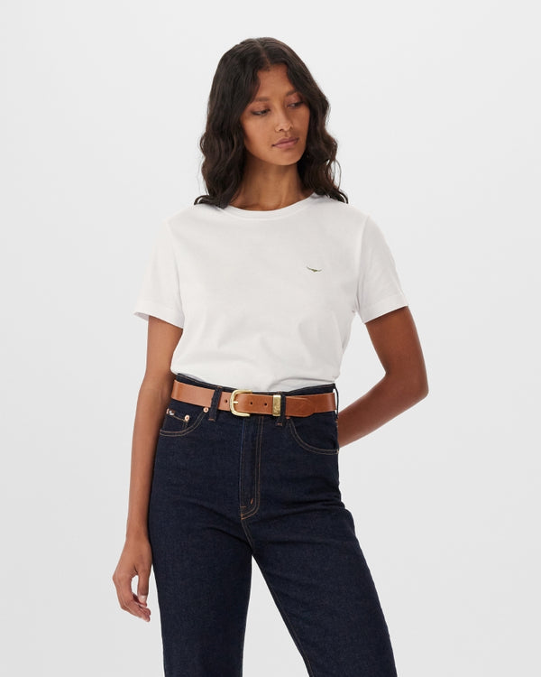 R.M. Williams Women's Piccadilly T-Shirt - White