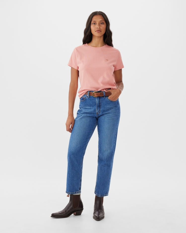 R.M. Williams Women's Piccadilly T-Shirt - Rose