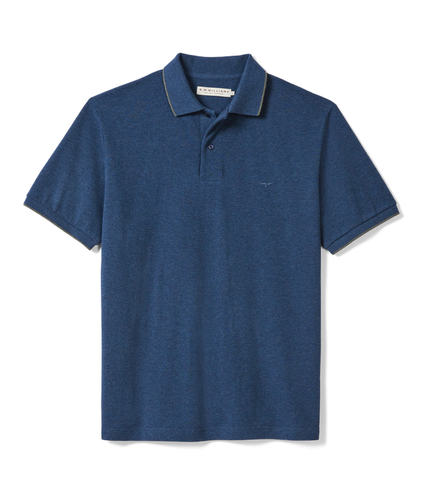 R.M. Williams Percy Polo - Navy