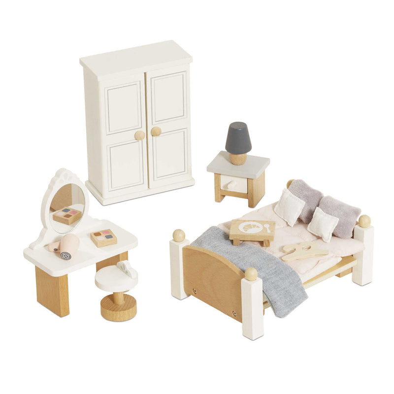 LE TOY VAN WOODEN DOLLS HOUSE MASTER BEDROOM