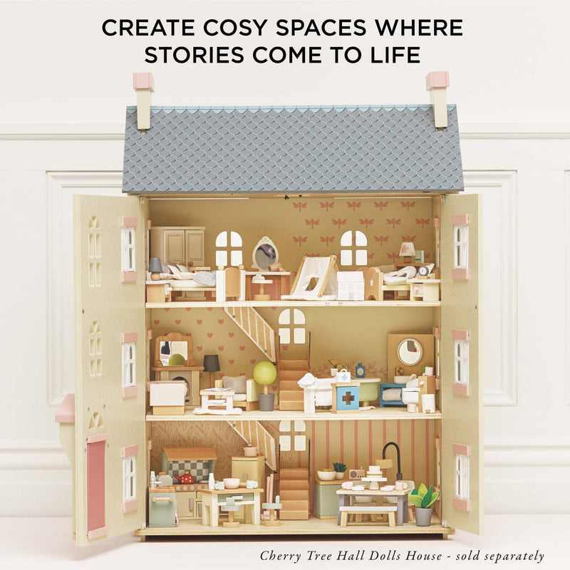LE TOY VAN WOODEN DOLLS HOUSE SITTING ROOM