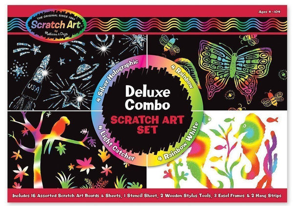 MELISSA AND DOUG SCRATCH ART DELUXE KIT