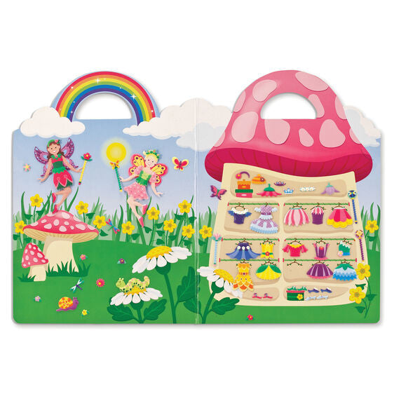 MELISSA & DOUG REUSABLE PUFFY STICKER- FAIRY