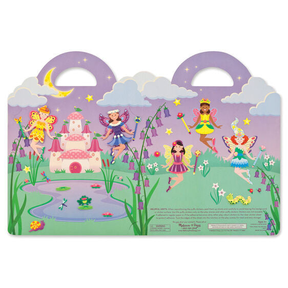 MELISSA & DOUG REUSABLE PUFFY STICKER- FAIRY