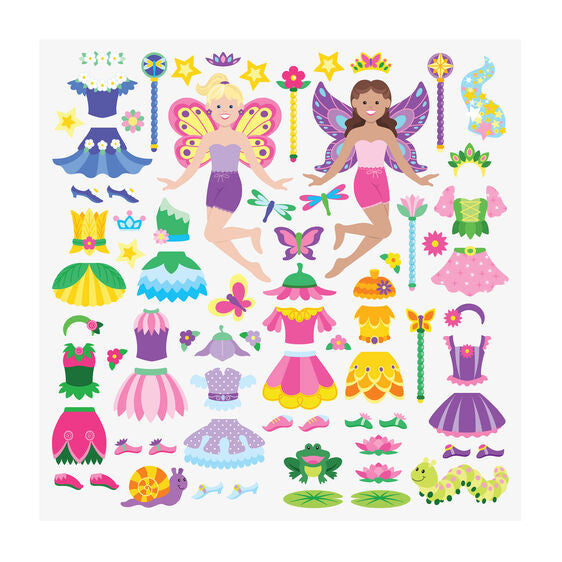 MELISSA & DOUG REUSABLE PUFFY STICKER- FAIRY