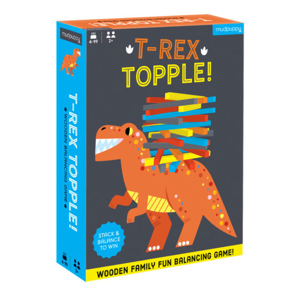 MUDPUPPY GAME- T-REX TOPPLE