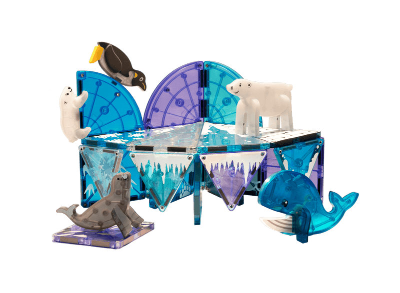 MAGNA-TILES ARCTIC ANIMALS- 25 PIECE SET