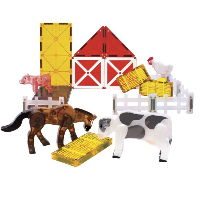 MAGNA-TILES FARM ANIMALS-25 PIECE SET