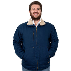 Just Country Men's Diamantina Sherpa Jacket - Navy