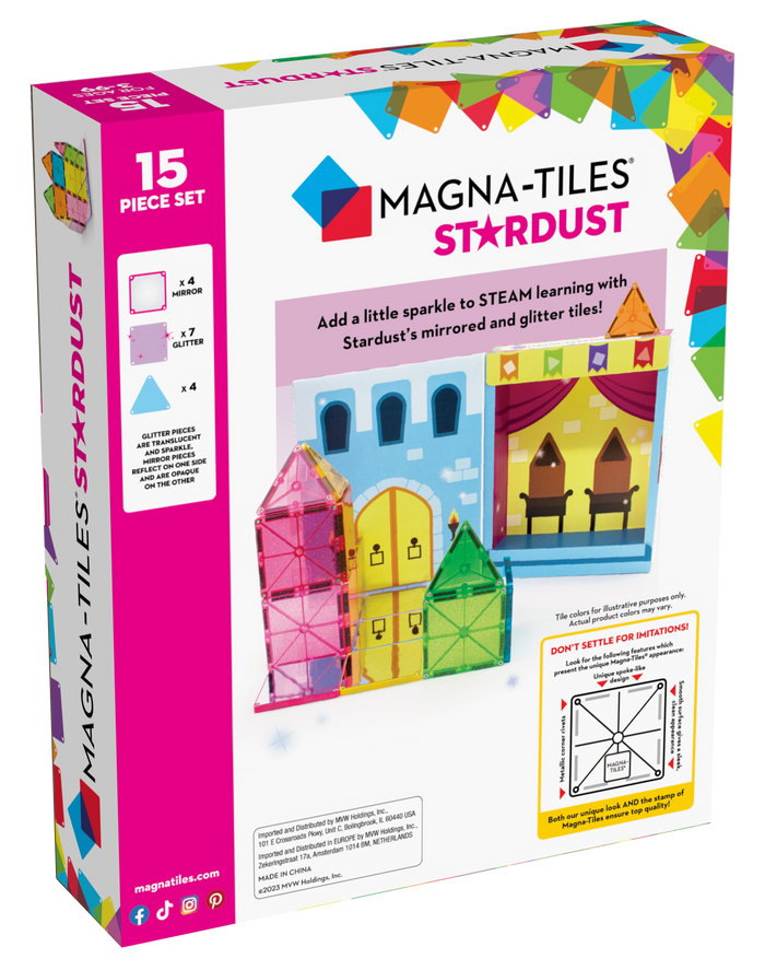 MAGNA-TILES STARDUST-15 PIECE