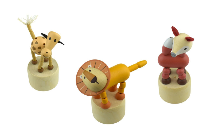 KAPER KIDZ WOODEN DANCING JUNGLE ANIMAL