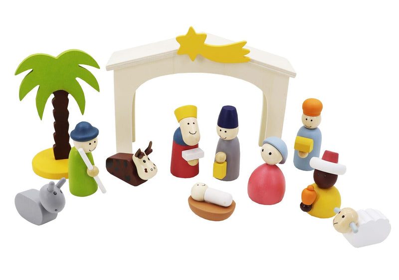 KAPER KIDZ CHRISTMAS NATIVITY PLAYSET
