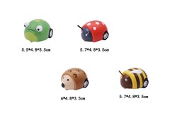 KAPER KIDZ WOODEN PULL BACK SPRING INSECT