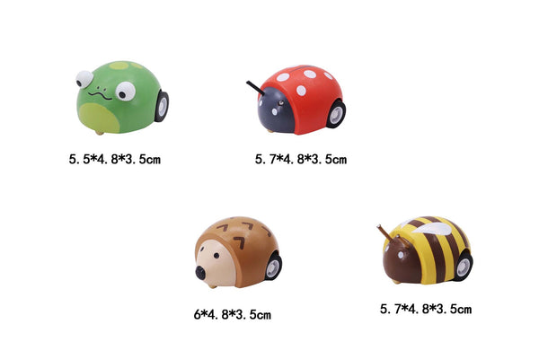 KAPER KIDZ WOODEN PULL BACK SPRING INSECT