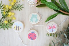 KAPER KIDZ WOOD SPRING INSECT YOYO